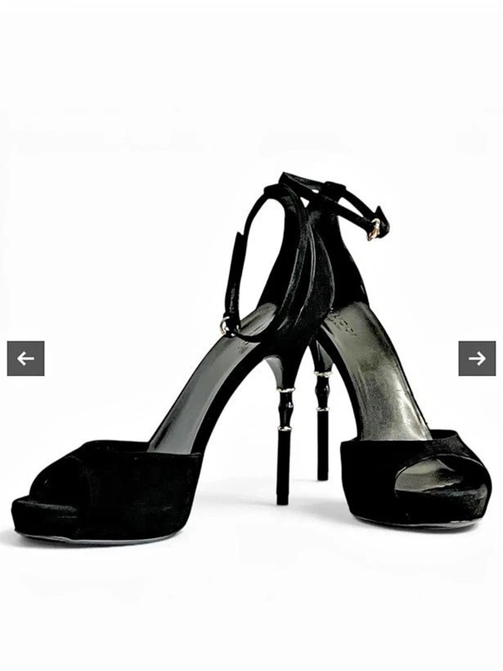 Gucci Black Heels EU 39